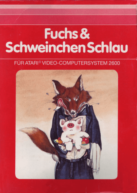 Fuchs & Schweinchen Schlau box art for Atari 2600